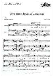 Love Came Down at Christmas SATB choral sheet music cover